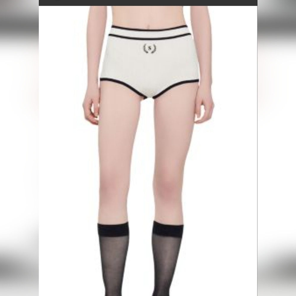 Sandro Corbusier Cable Knit Brief Short Nwt Sz Fr. 42 Us10